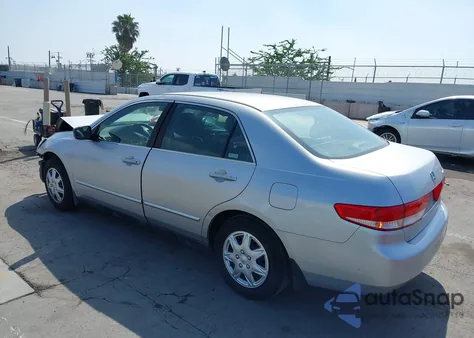 2003 Honda Accord 2.4 Lx from USA, damaged, VIN JHMCM56393C080335